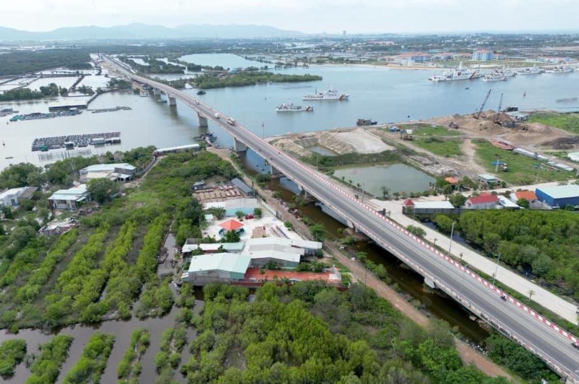 Cầu Gò Găng kết nối Bà Rịa Vũng Tàu và các nơi khác